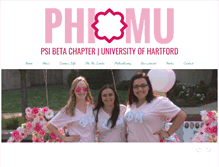 Tablet Screenshot of hartford.phimu.org