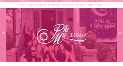 Desktop Screenshot of cofc.phimu.org