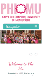 Mobile Screenshot of montevallo.phimu.org