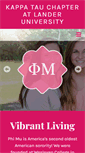 Mobile Screenshot of lander.phimu.org