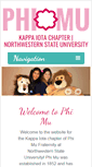 Mobile Screenshot of nsula.phimu.org