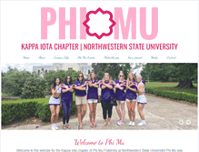 Tablet Screenshot of nsula.phimu.org