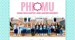 Desktop Screenshot of jmu.phimu.org