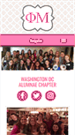 Mobile Screenshot of dc.phimu.org