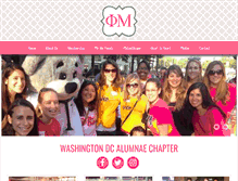 Tablet Screenshot of dc.phimu.org